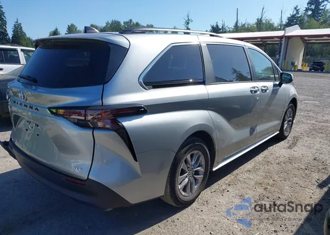2025 Toyota Sienna Xle 8 Passenger from USA, damaged, VIN 5TDYRKEC9SS264812
